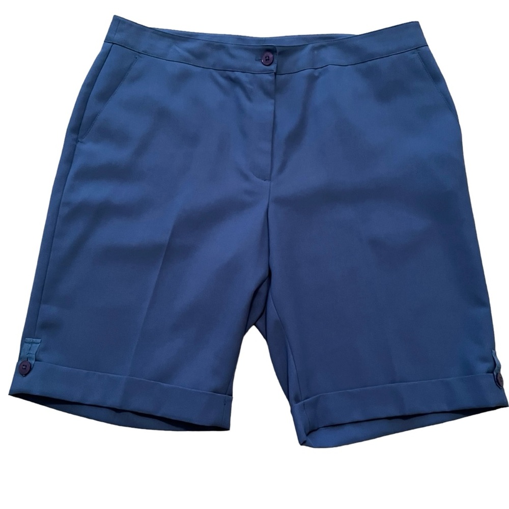 EP Pro Blue Bermuda Length Golf Shorts 10